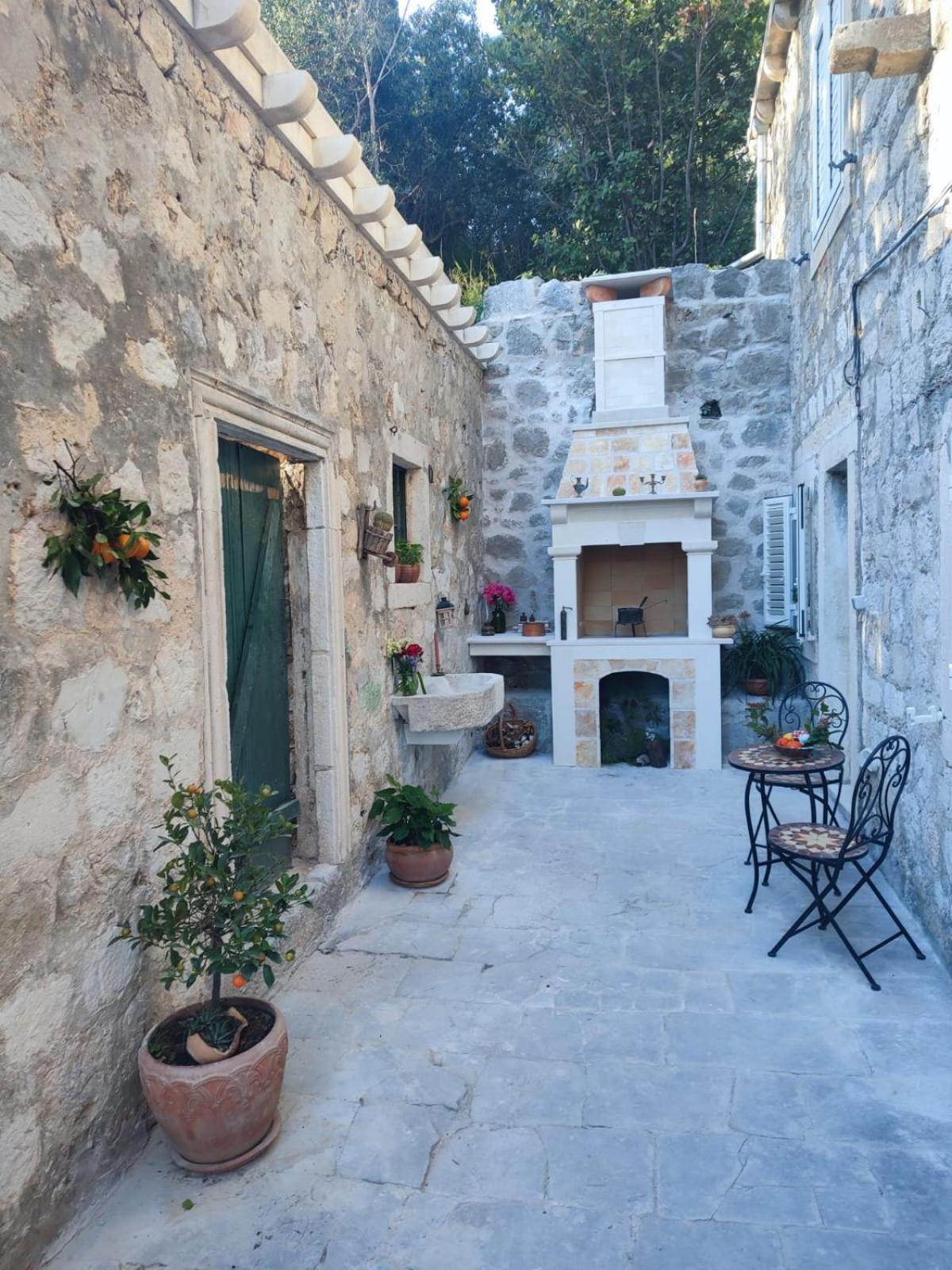 דירות Peaceful House In דוברובניק מראה חיצוני תמונה
